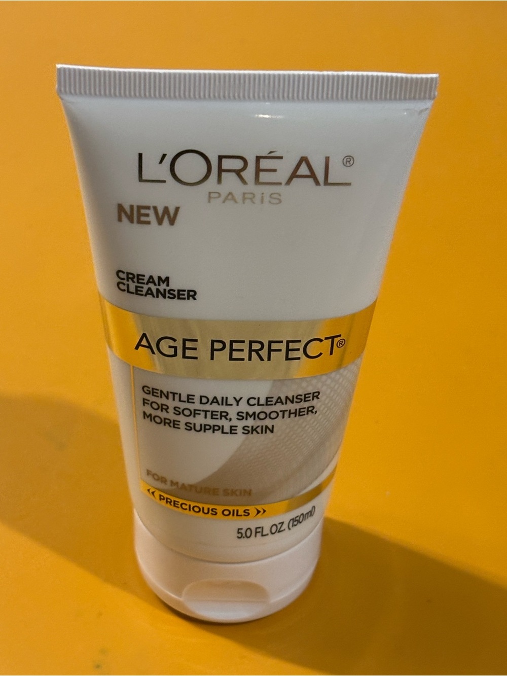 L'Oreal Age Perfect Cream Cleanser — White & Gold Tube